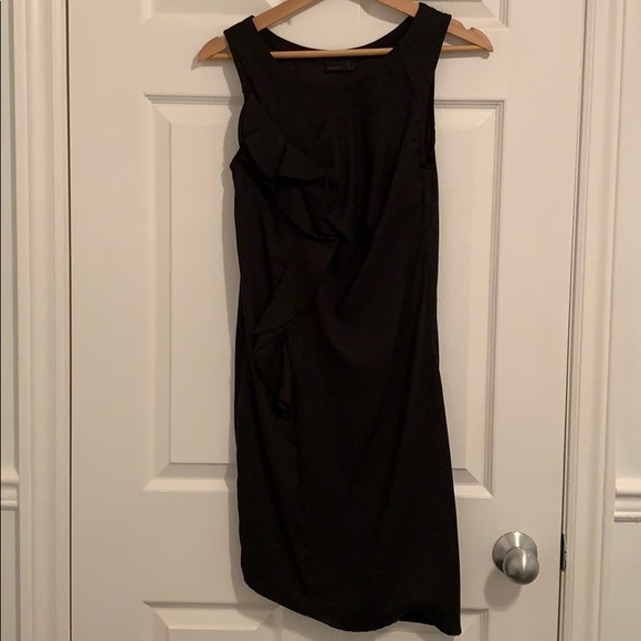 Vero Moda Black Ruffle Dress - Picture 2 of 6